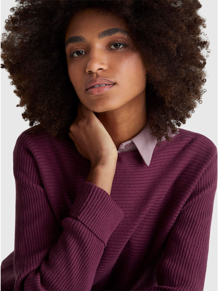 BOAT-NECK SWEAT.L/S Women image number 4